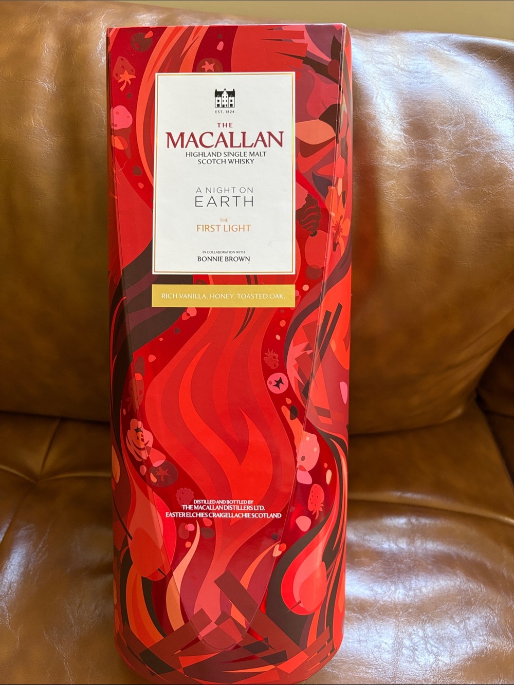 Special edition Macallan. Empty bottle